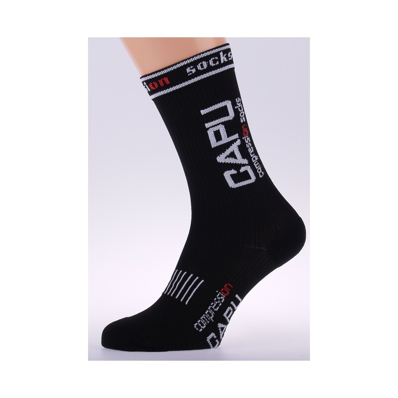 CAPU Kompresní ponožky Black C009-05