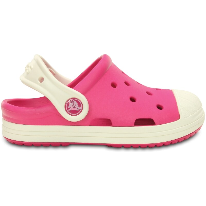 Pantofle Crocs Bump It Clog Kids - Candy Pink/Oyster
