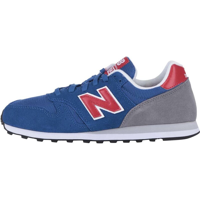 Modré pánské tenisky s šedou patou New Balance