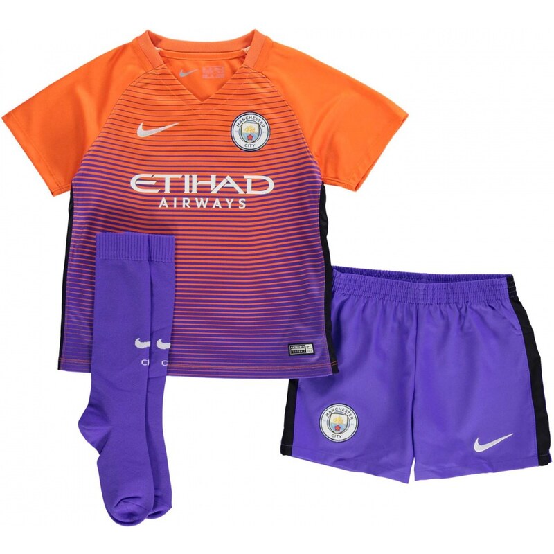 Nike Manchester City Third Kit 2016 2017 Mini, orange/white