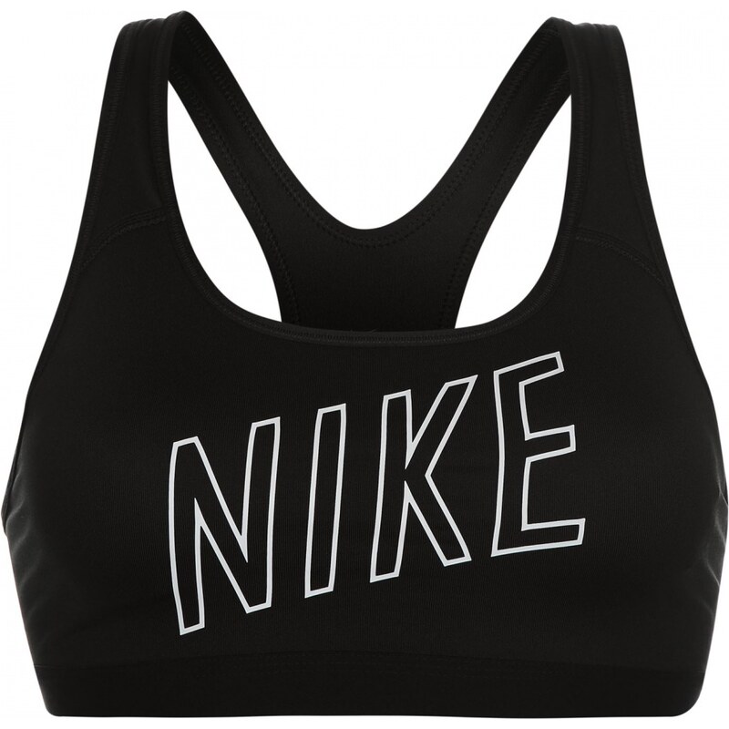 Nike Pro Logo Sports Bra Ladies, black