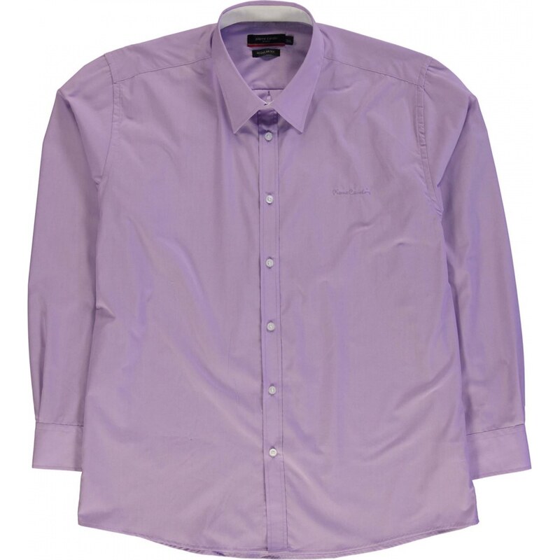 Pierre Cardin XL Long Sleeve Shirt Mens, lilac
