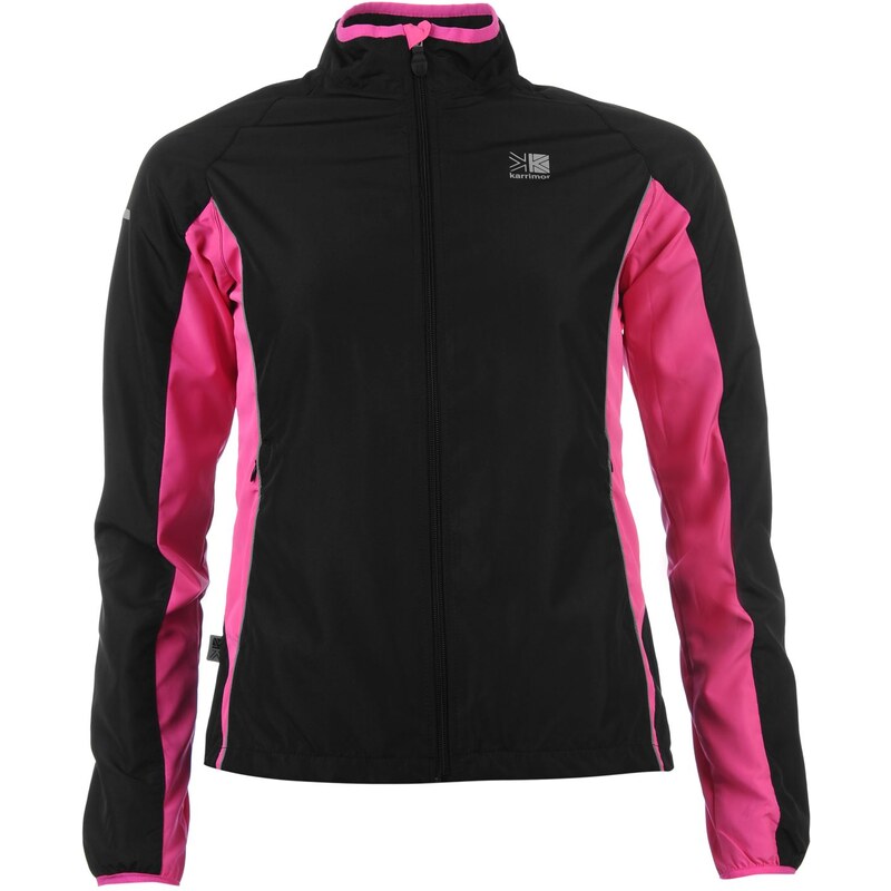 Karrimor Running Jacket Ladies Black/Pink