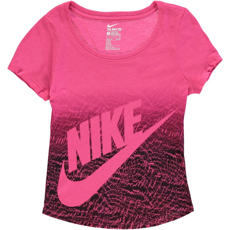 Nike Futura T Shirt Junior Girls, pink