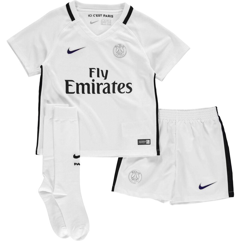 Nike Paris Saint Germain Third Kit 2016 2017 Mini, white/multi