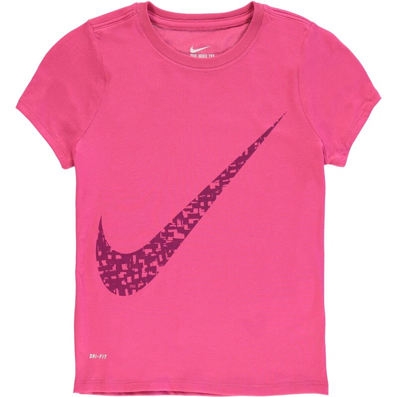 Nike Photogram T Shirt Junior Girls, pink