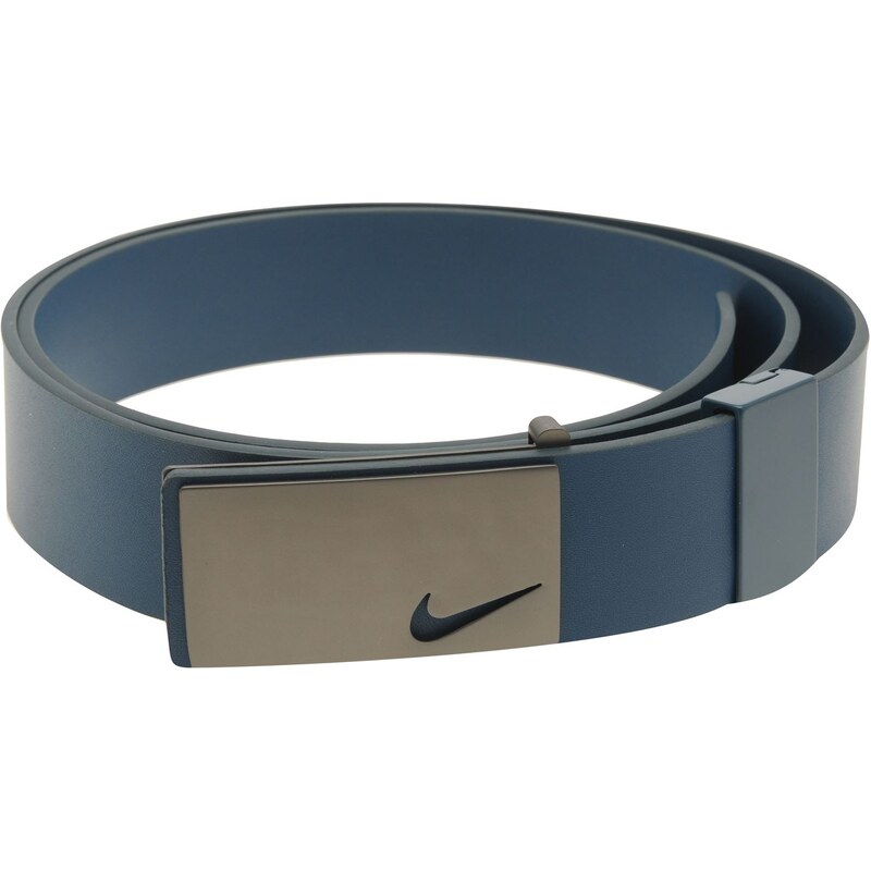 Nike Sleek Plaque Golf Belt, blue