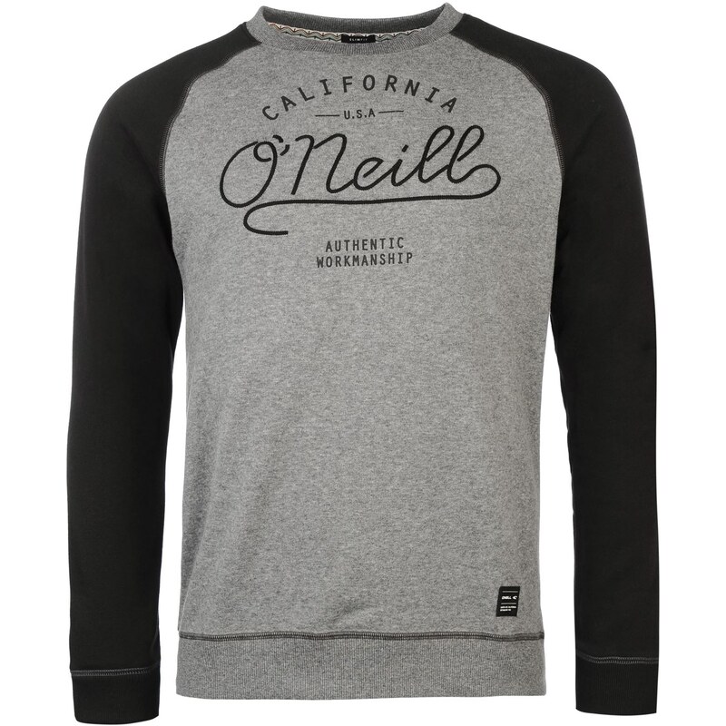 ONeill Crew Sweater Mens, black/grey