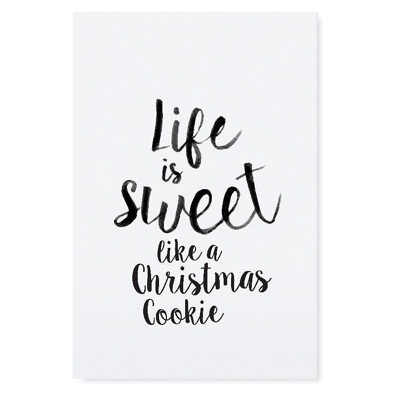 TAFELGUT Obrázek/pohlednice Christmas cookie