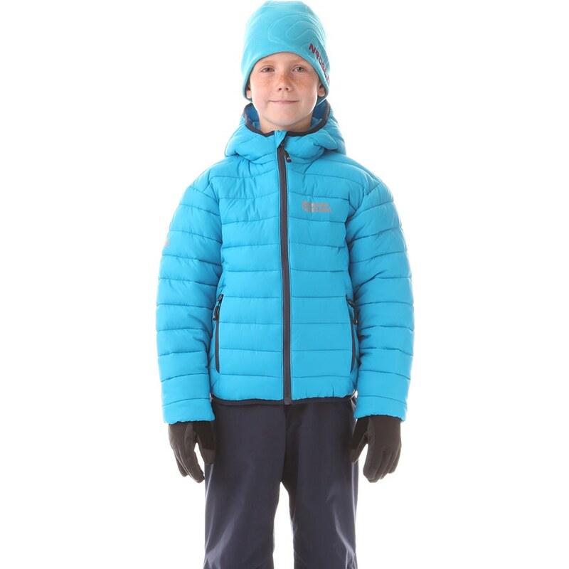 Dětská zimní chlapecká bunda Nordblanc Will modrá
