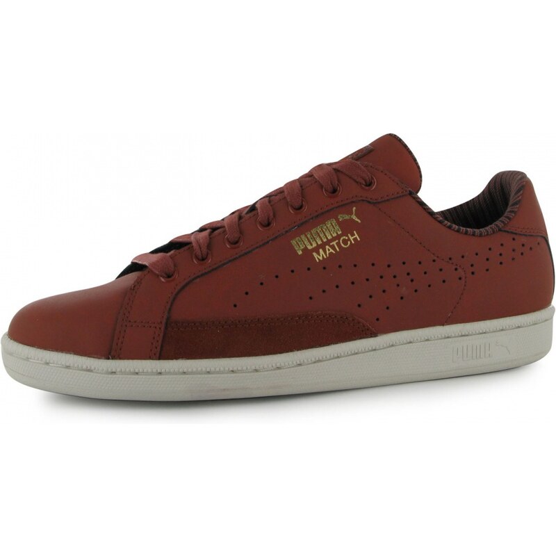 Puma Match 74 Citi Mens Trainers, burnt orange