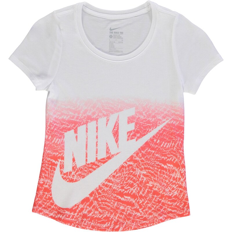 Nike Futura T Shirt Junior Girls, white