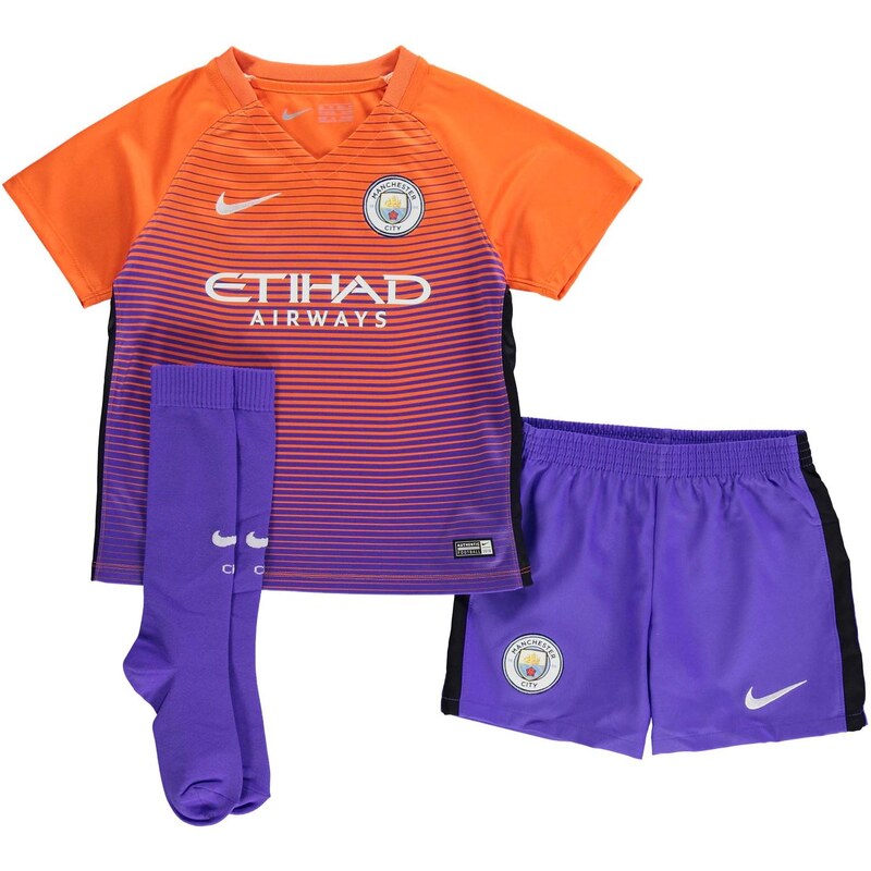 Nike Manchester City Third Kit 2016 2017 Mini, orange/white