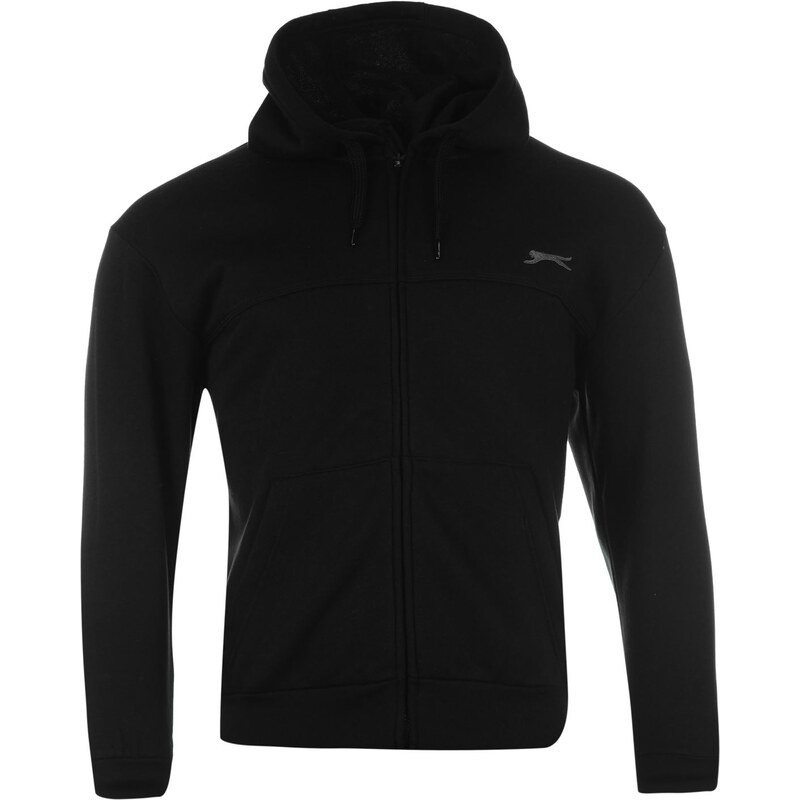 Slazenger Full Zip Hoody Mens, black