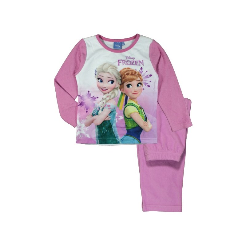 E plus M Dívčí pyžamo Frozen - světle růžové