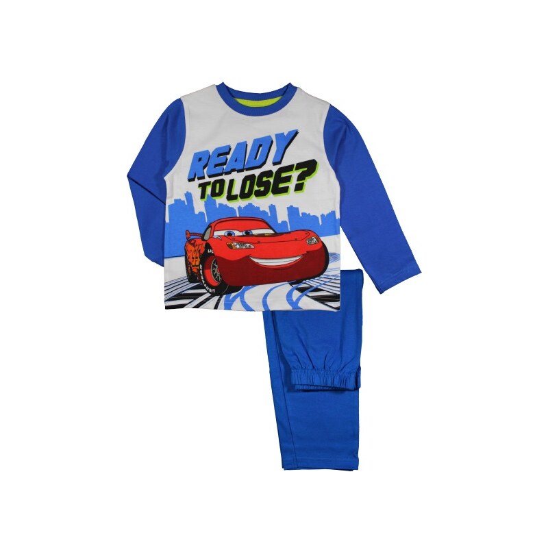 E plus M Chlapecké pyžamo Cars - modré