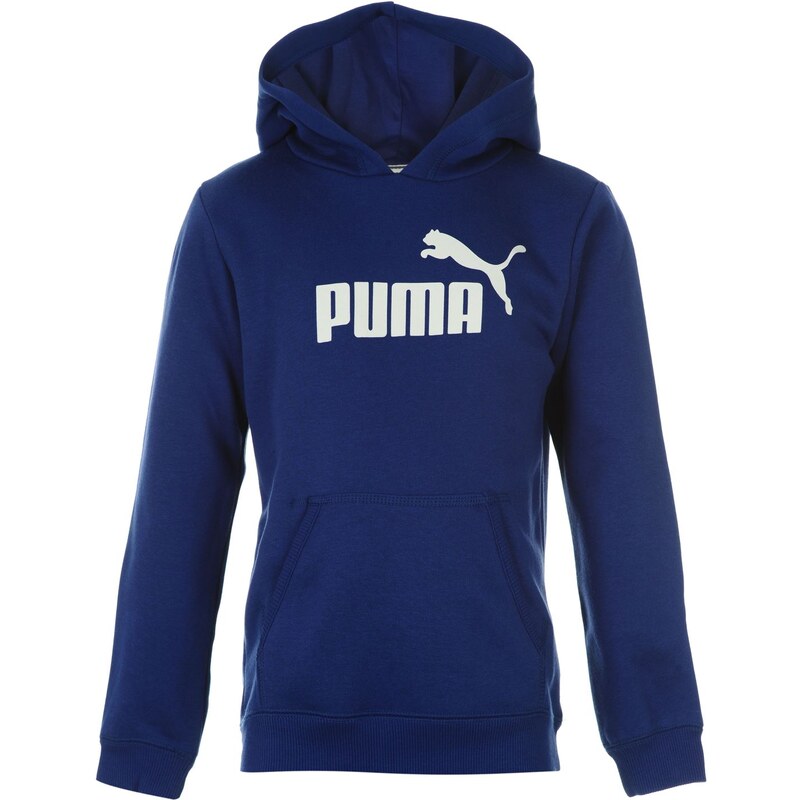 Mikina s kapucí Puma No1 Logo dět. námořnická modrá