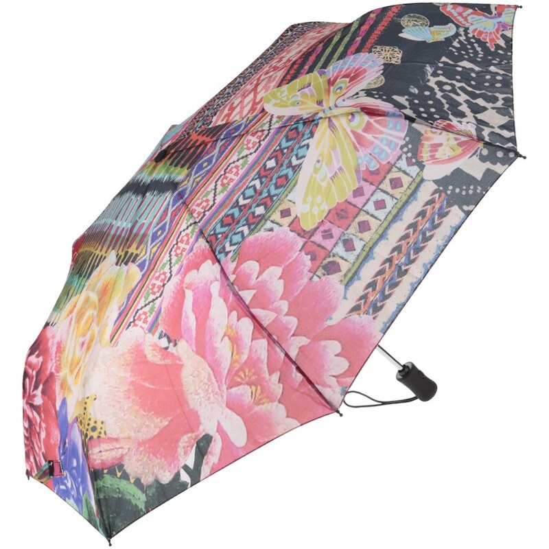 Barevný vzorovaný deštník Desigual Casilda