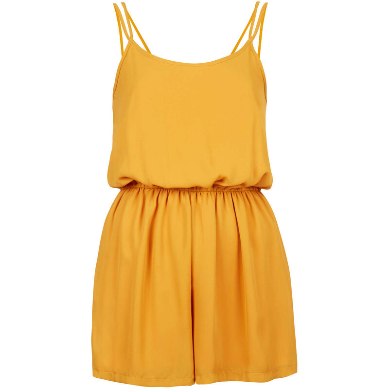 Topshop **Strappy Playsuit by Love