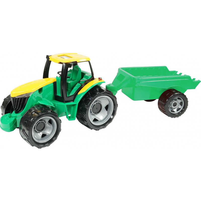 LENA Traktor plast bez lžíce a bagru s vozíkem