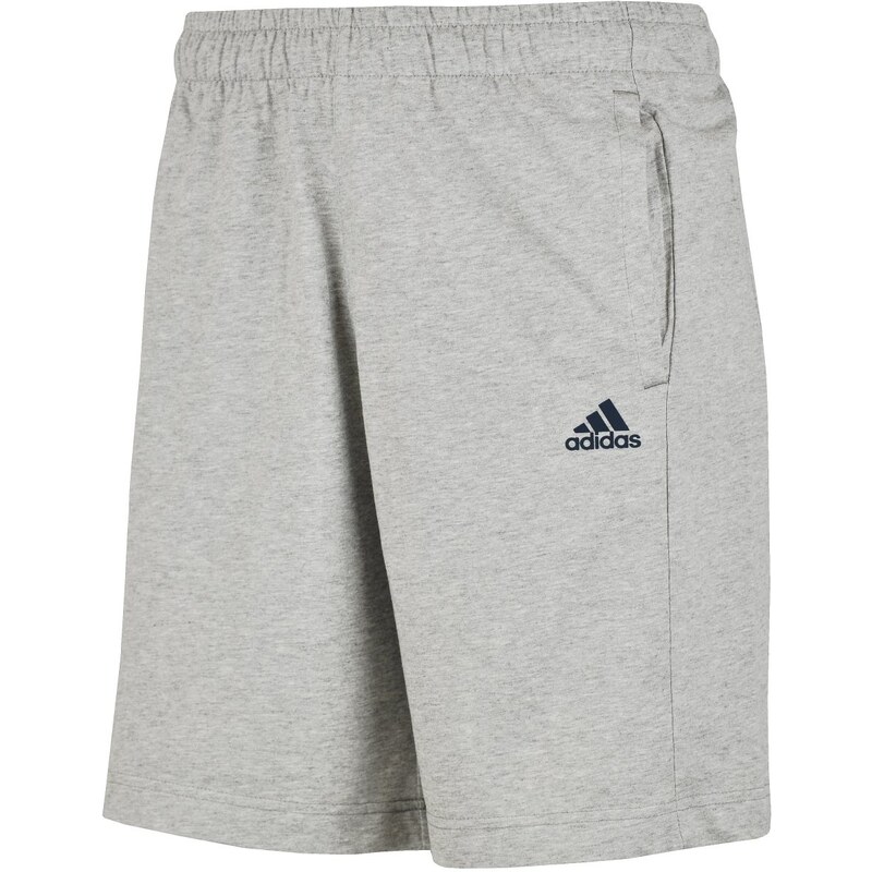 adidas Bavlněné sportovní šortky šedá S