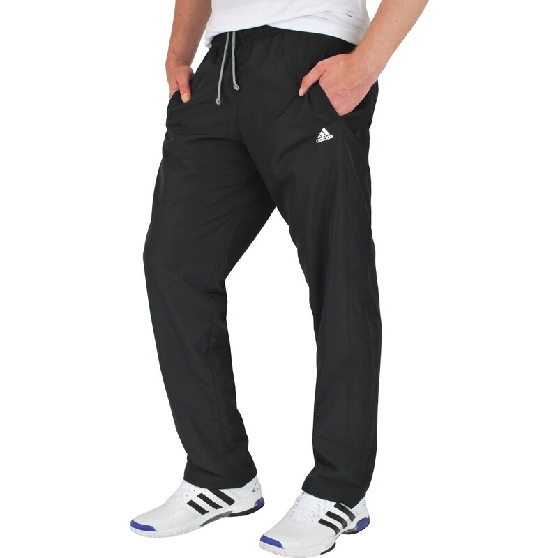 adidas Lehké prodyšné kalhoty černá S