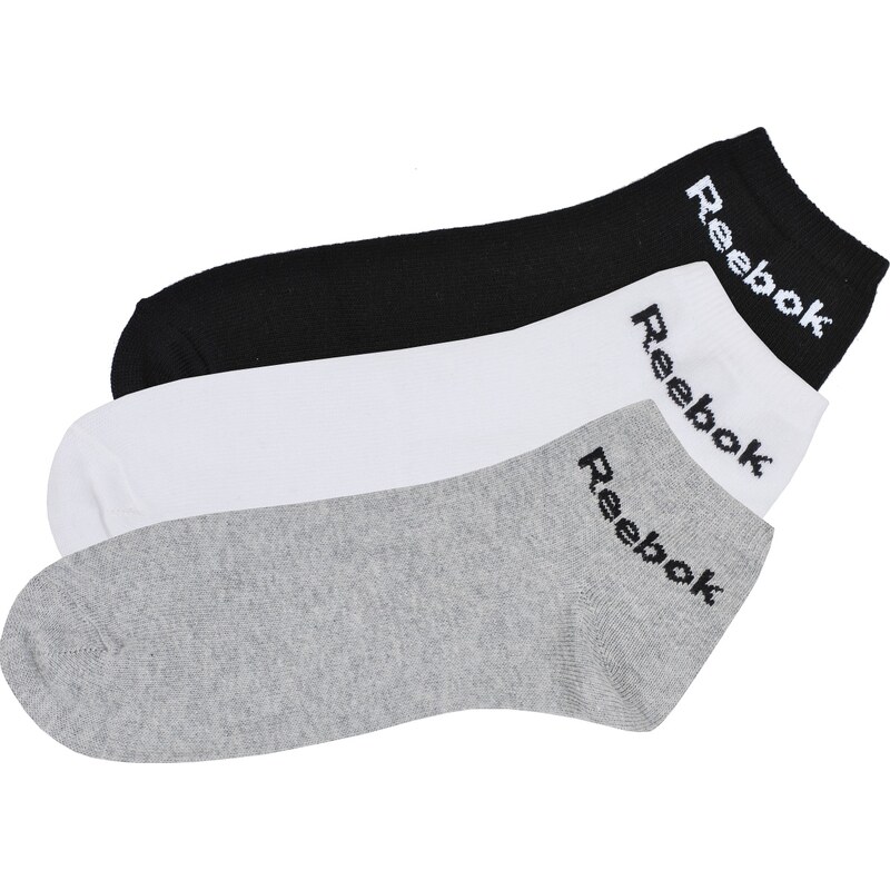 Reebok Roy U Ankle Sock 3P bílá 43-45
