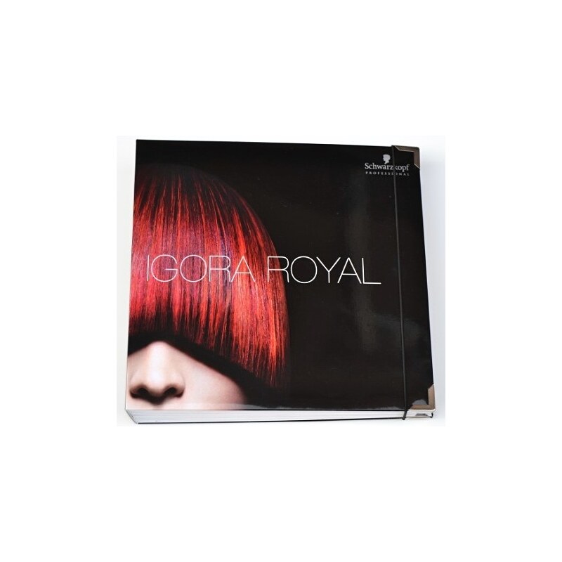 Schwarzkopf Professional Igora Royal Premium vzorník permanentních barev na vlasy - velký