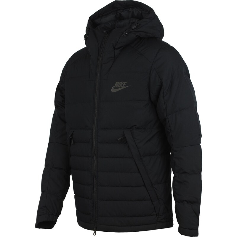Nike Zimní péřová bunda černá XS