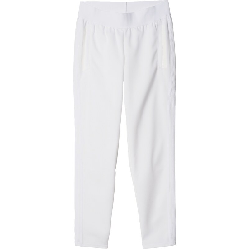 Dámské kalhoty adidas 3S Tapered Pant bílá