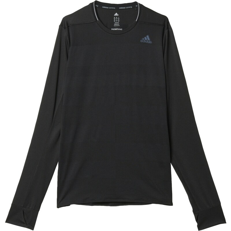 adidas Supernova Long Sleeve Tee Men černá S