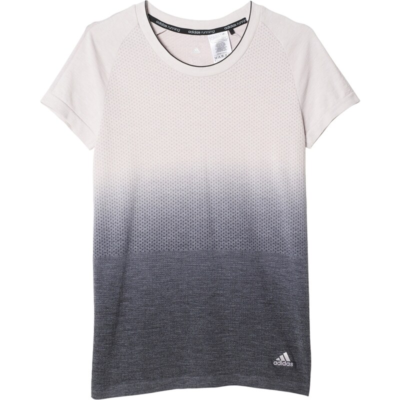 Dámské tričko adidas Primeknit Wool Dip Dye Tee W šedá