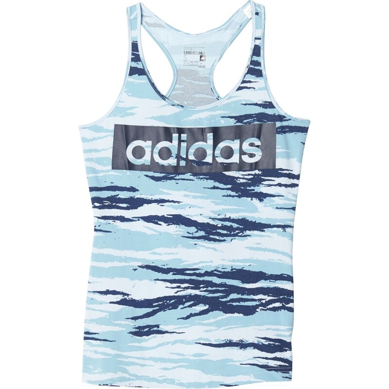 Dámské tílko adidas Essentials Linear Tank modrá