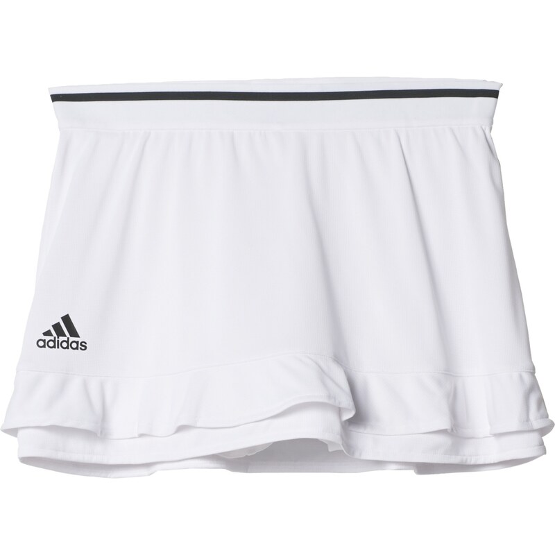 adidas Funkční tenisová sukně bílá M