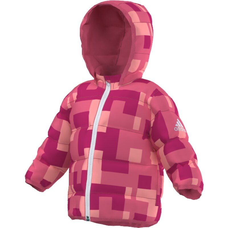 Dětská bunda adidas Down Infants Jacket růžová