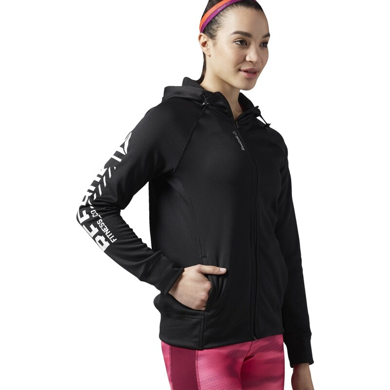 Dámská mikina Reebok Workout Ready Zip Hoodie AY2211