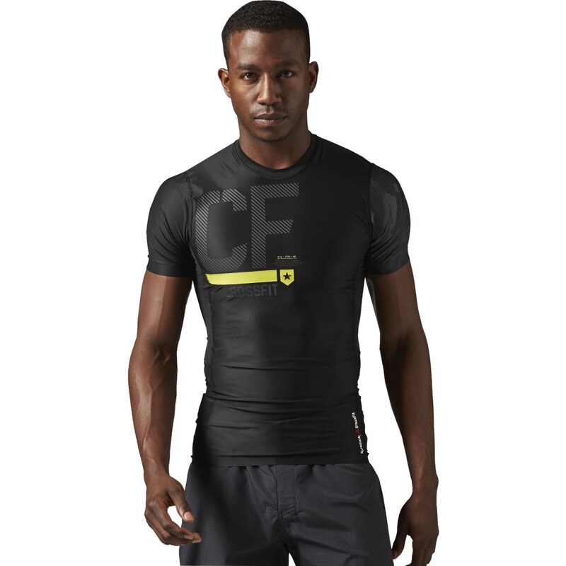 Reebok Rcf Ss Compression Shirt černá XL