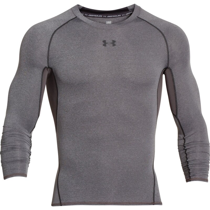 Under Armour HG LS Comp šedá XL