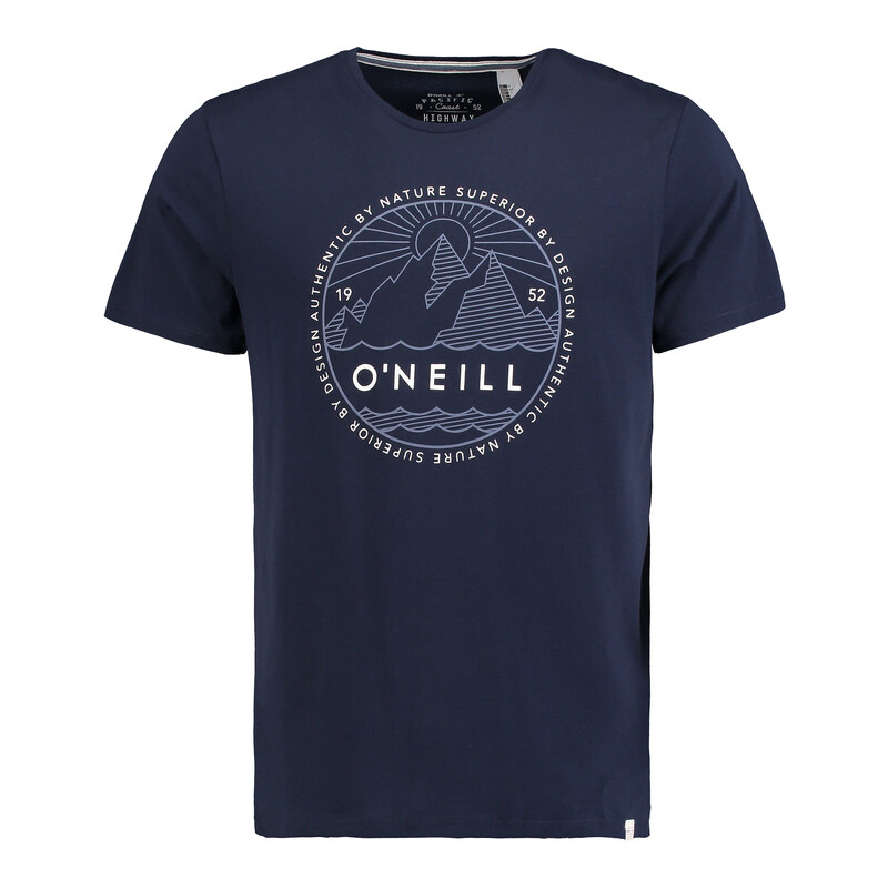 O'Neill Bavlněné triko modrá M