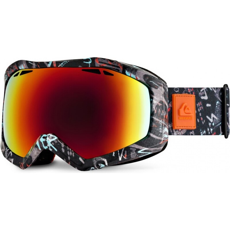 Quiksilver Quiksilver Snow Goggles Fenom Art Series hieline blue / amber rose ML fire red