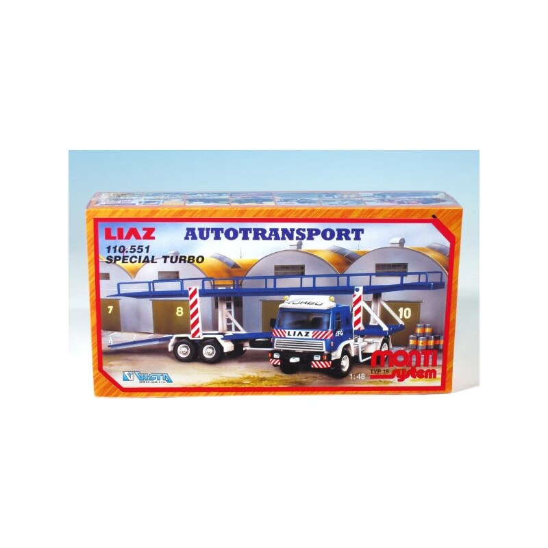 Vista Stavebnice Monti 19 Autotransport Liaz 1:48