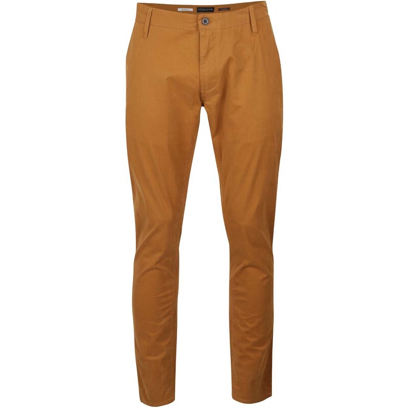 Casual Friday by Blend Hnědé slim-fit chino kalhoty Casual Friday