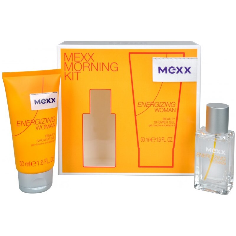 Mexx Energizing Woman - EDT 15 ml + sprchový gel 50 ml