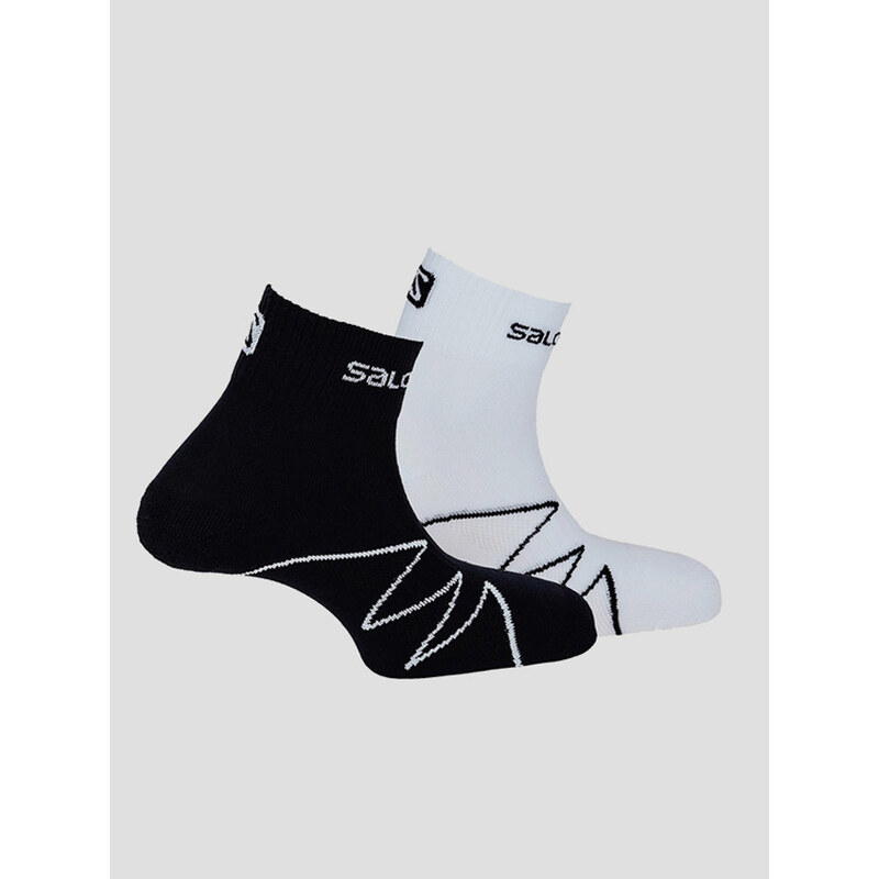 Ponožky Salomon XA PRO 2 PACK BLACK/White