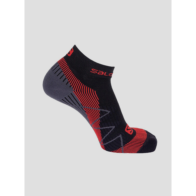 Ponožky Salomon SPEEDCROSS WARM BLACK/MATADOR-X