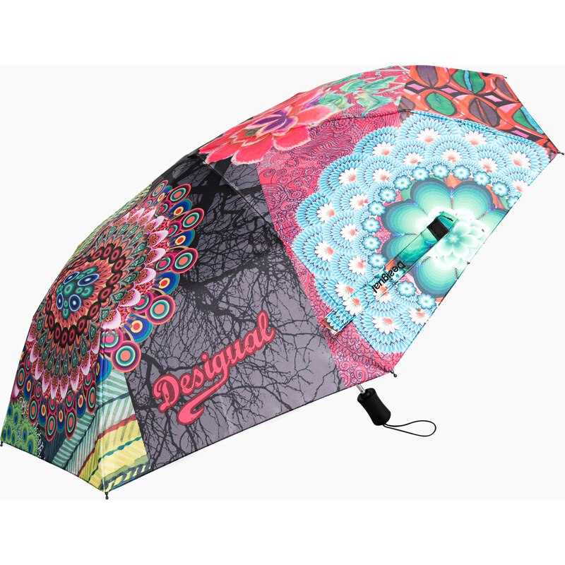 Desigual barevný deštník Seduccio
