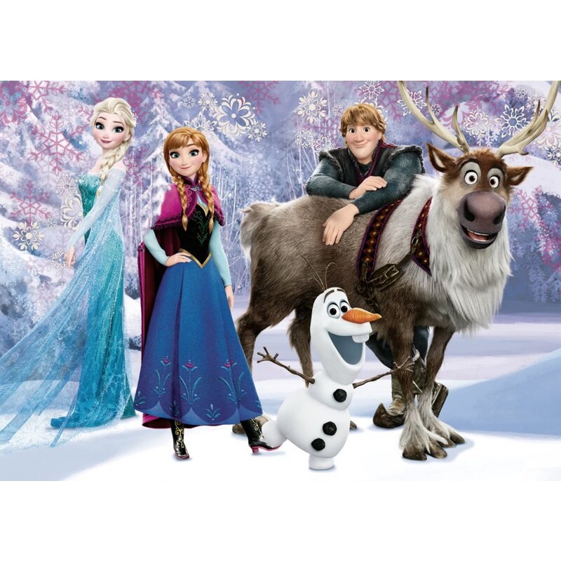 Dino Puzzle Maxi Frozen: Elsa a přátelé 24 dílků