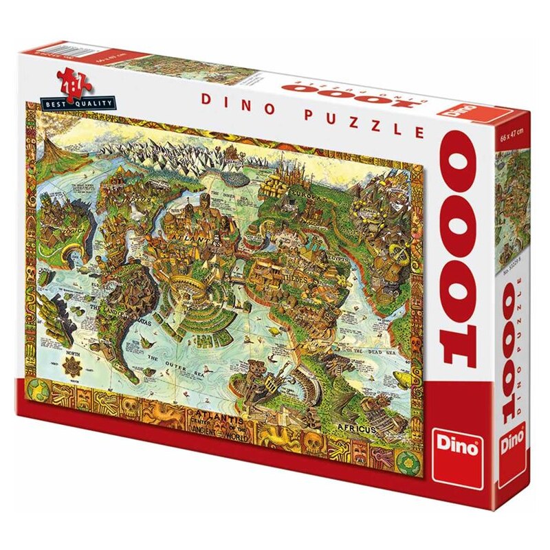 Dino Puzzle ATLANTIDA 1000 dílků