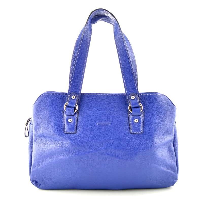 Dámská kožená kabelka Katana - modrá