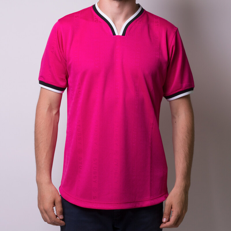 Stussy Soccer Jersey Pink